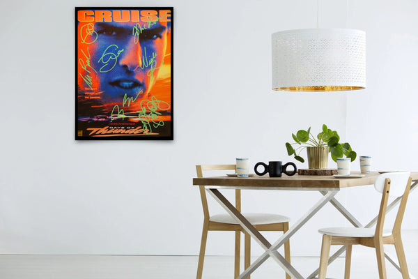 Days of Thunder Signed Poster with COA