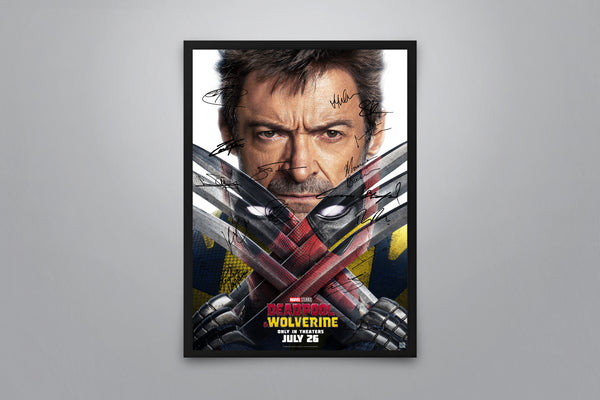 Deadpool & Wolverine - Signed Poster + COA