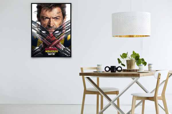 Deadpool & Wolverine - Signed Poster + COA