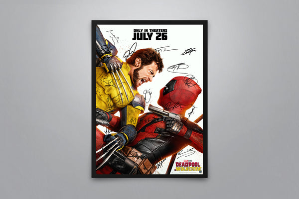 Deadpool & Wolverine - Signed Poster + COA