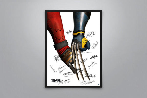 Deadpool & Wolverine - Signed Poster + COA