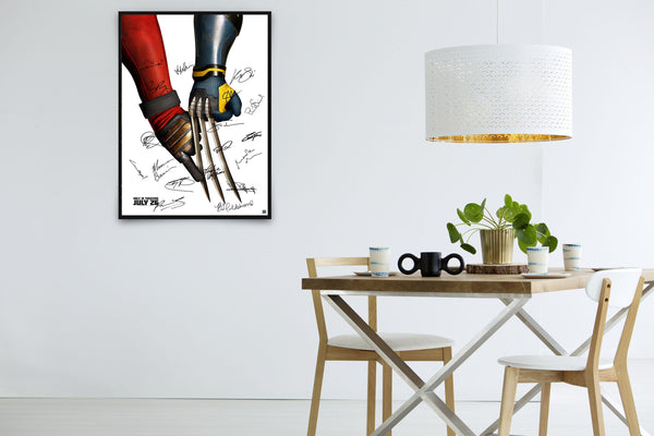 Deadpool & Wolverine - Signed Poster + COA