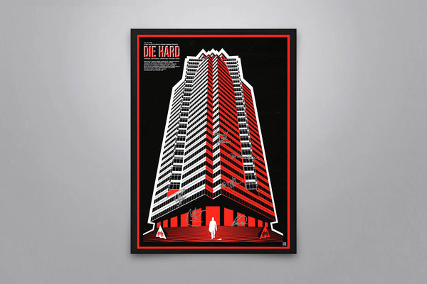 Die Hard Signed Poster with COA
