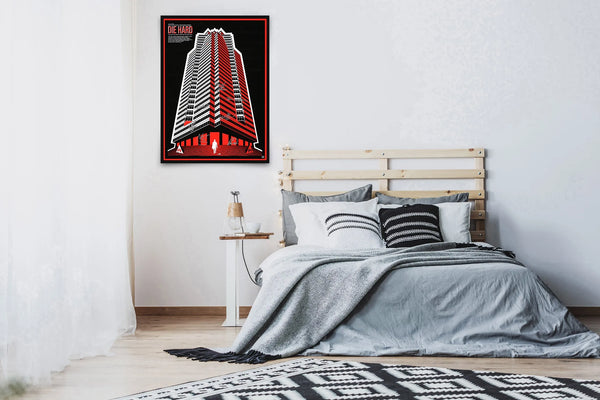 Die Hard Signed Poster with COA