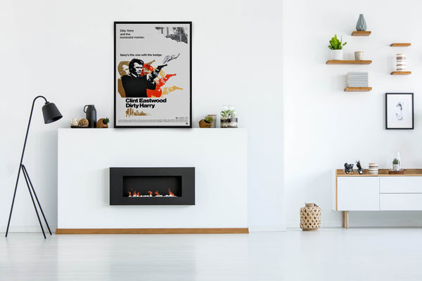 Dirty Harry Signed Poster with COA