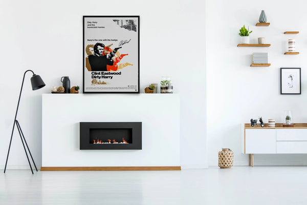 Dirty Harry Signed Poster with COA