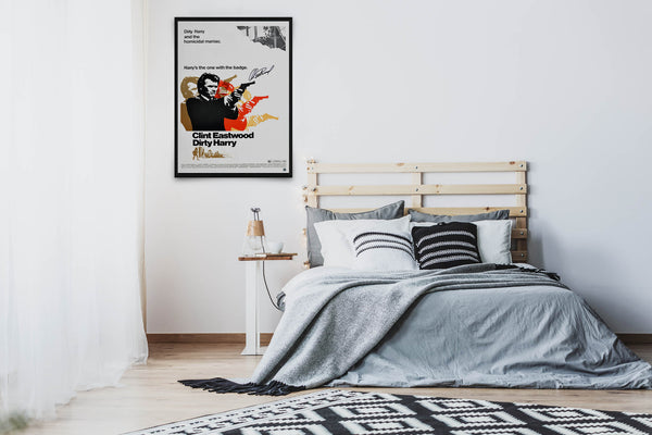 Dirty Harry Signed Poster with COA