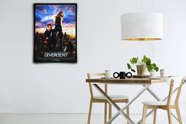 Divergent Signed Poster with COA