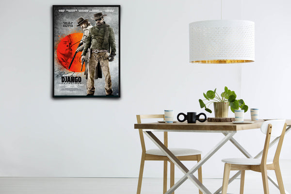 Django Unchained Signed Poster with COA