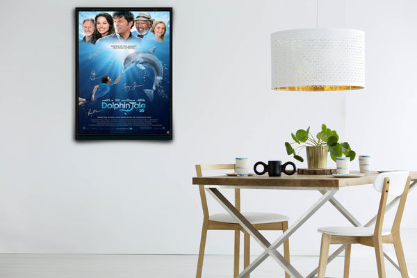Dolphin Tale Signed Poster with COA