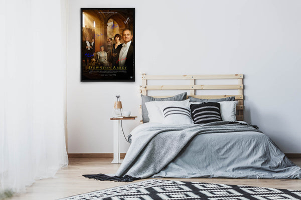 Downton Abbey Movie Signed Poster with COA
