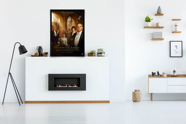 Downton Abbey Movie Signed Poster with COA