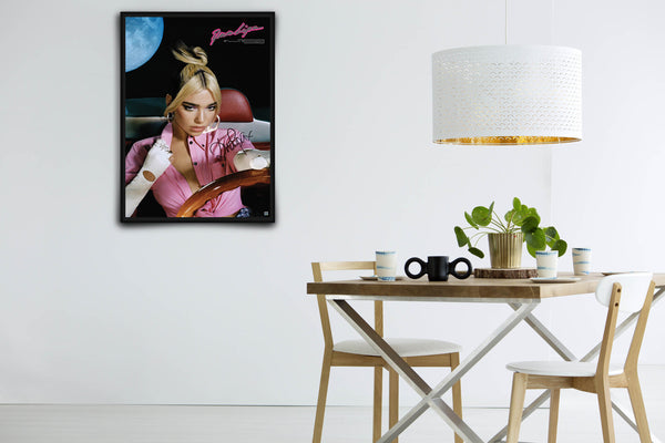 Dua Lipa: Future Nostalgia Signed Poster with COA