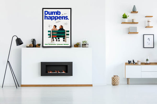 Dumb and Dumber Signed Poster with COA