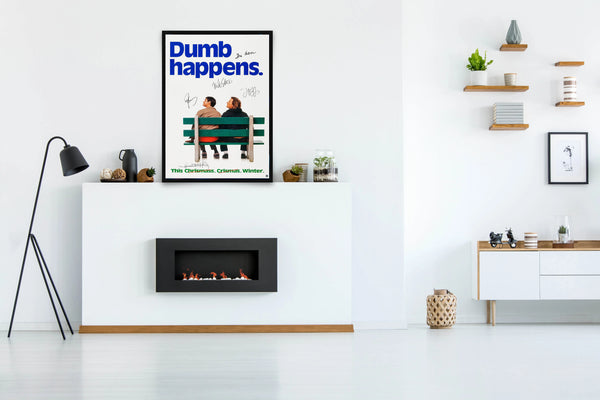 Dumb and Dumber Signed Poster with COA