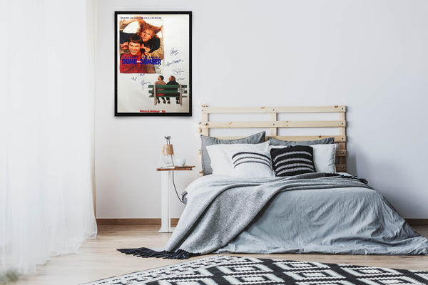 Dumb and Dumber Signed Poster with COA