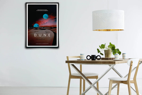 Dune Signed Poster with COA