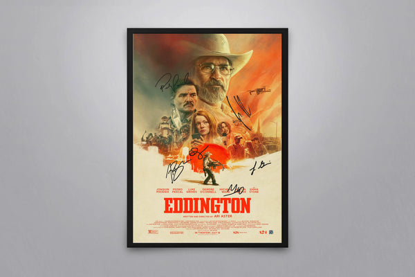 Eddington Signed Poster with COA