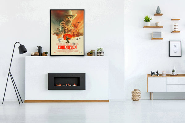 Eddington Signed Poster with COA