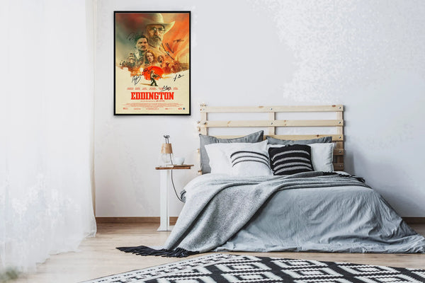 Eddington Signed Poster with COA