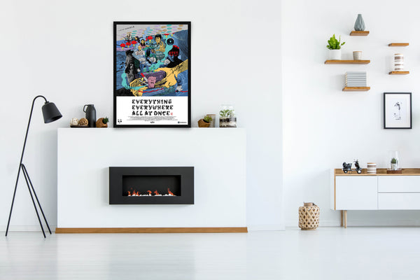 Everything Everywhere All at Once Signed Poster with COA