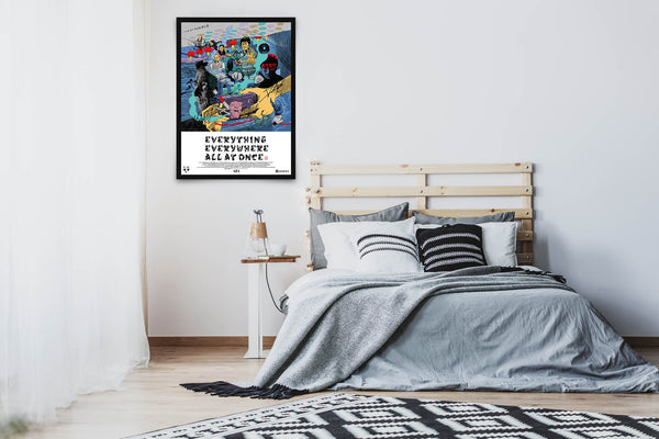 Everything Everywhere All at Once Signed Poster with COA