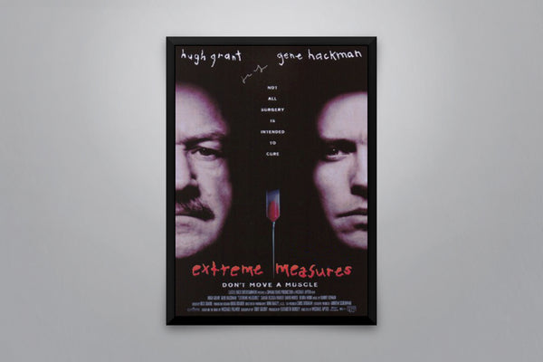 Extreme Measures Signed Poster with COA