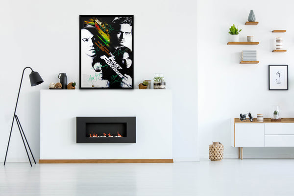 The Fast and the Furious Signed Poster with COA