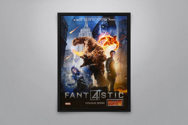 Fantastic Four Signed Poster with COA