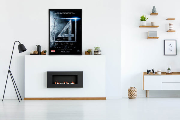 Fantastic Four Signed Poster with COA