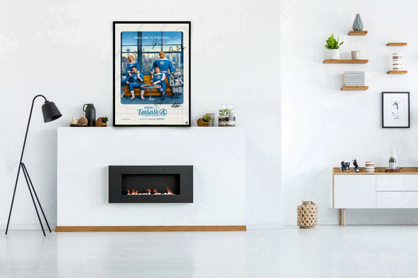 The Fantastic 4: First Steps Signed Poster with COA