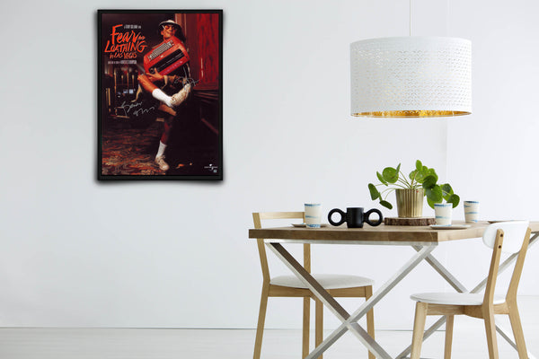 Fear and Loathing in Las Vegas Signed Poster with COA