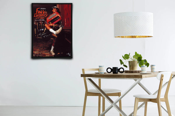 Fear and Loathing in Las Vegas Signed Poster with COA