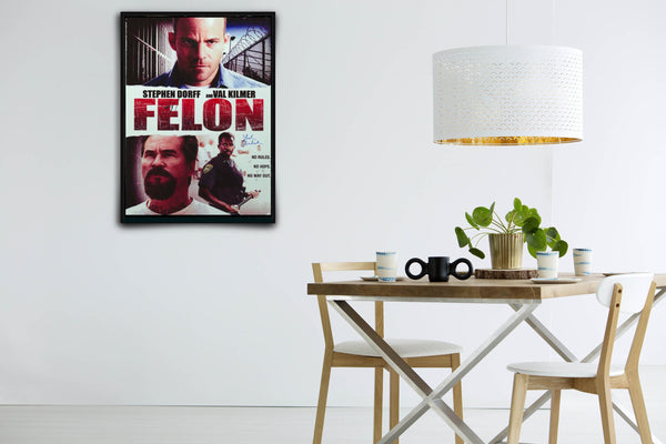 Felon Signed Poster with COA