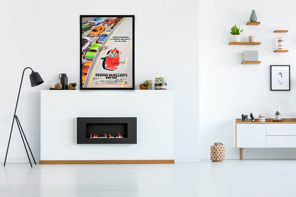 Ferris Bueller's Day Off Signed Poster with COA