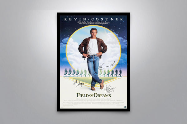 Field Of Dreams Signed Poster with COA