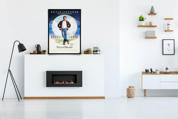 Field Of Dreams Signed Poster with COA