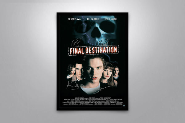 Final Destination Autographed Poster Collection