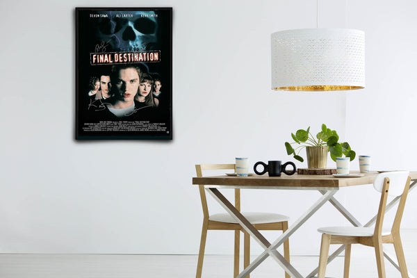 Final Destination Signed Poster with COA