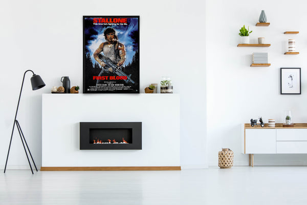 First Blood Signed Poster with COA