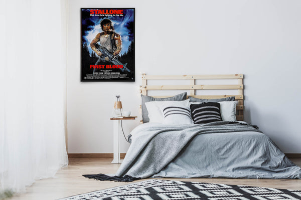 First Blood Signed Poster with COA