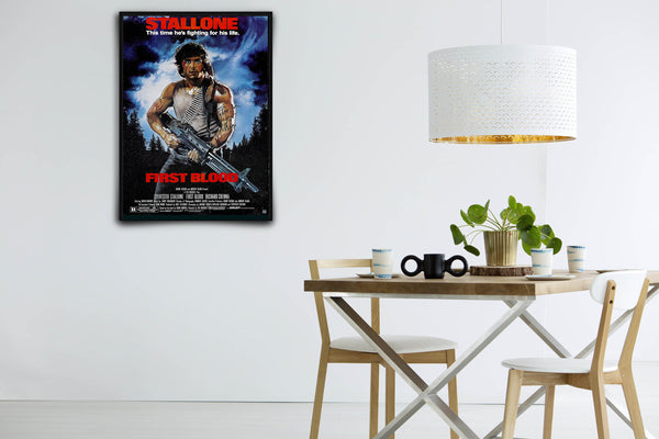 First Blood Signed Poster with COA