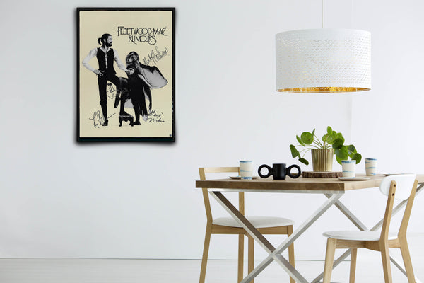 Fleetwood Mac: Rumours Signed Poster with COA