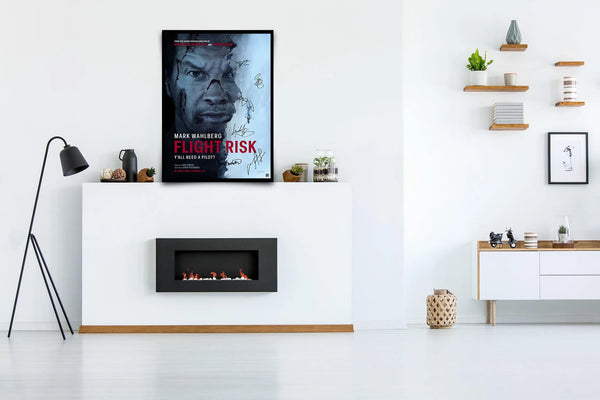 Flight Risk Signed Poster with COA