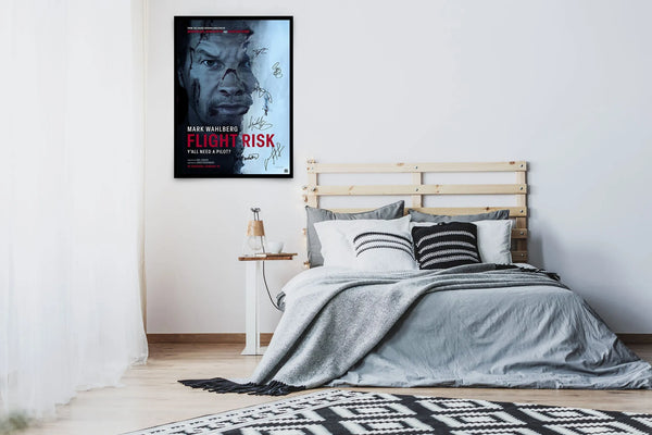 Flight Risk Signed Poster with COA