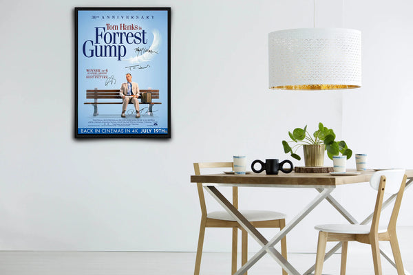 Forrest Gump 30th Anniversary Signed Poster with COA