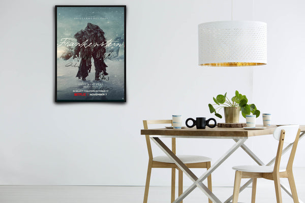 Frankenstein Signed Poster with COA