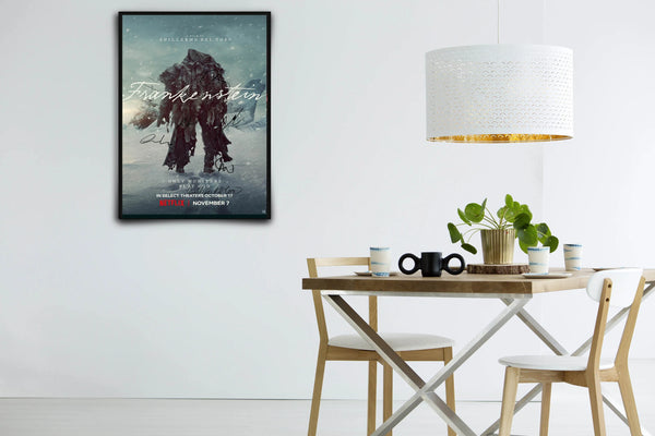 Frankenstein Signed Poster with COA