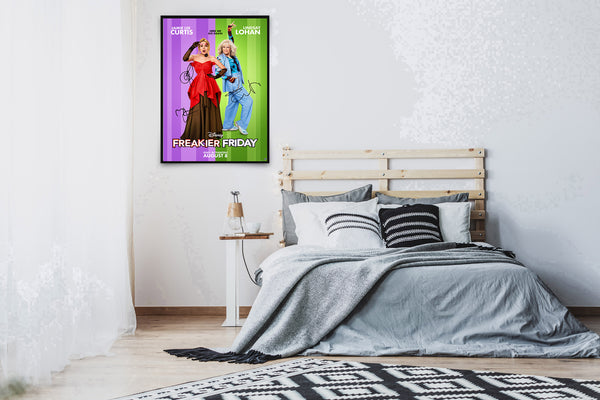 Freakier Friday Signed Poster with COA