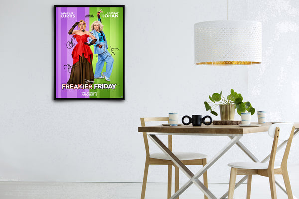 Freakier Friday Signed Poster with COA